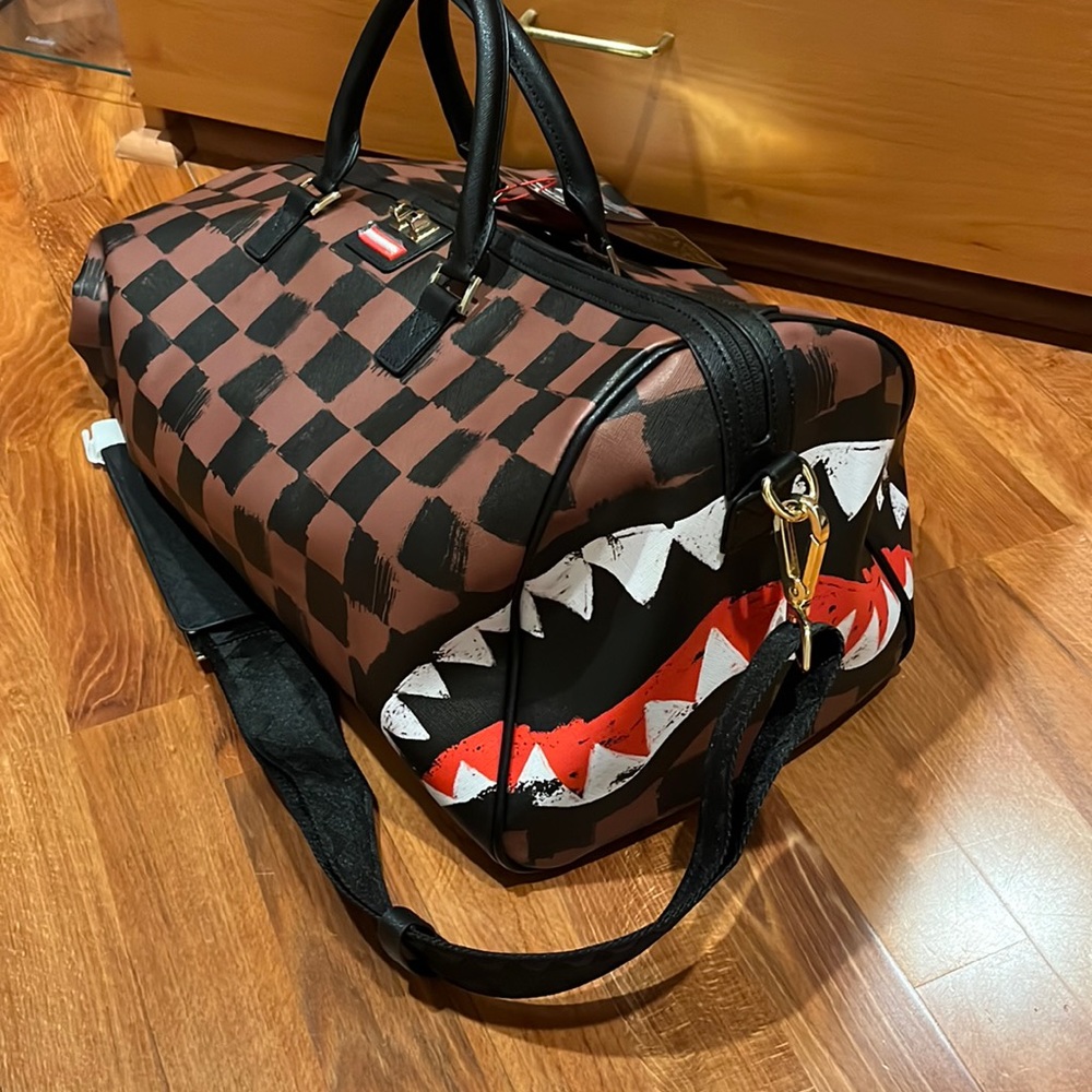 Sprayground duffle bag brand new with tags